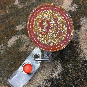 Harry Potter Glitter Badge Reel
